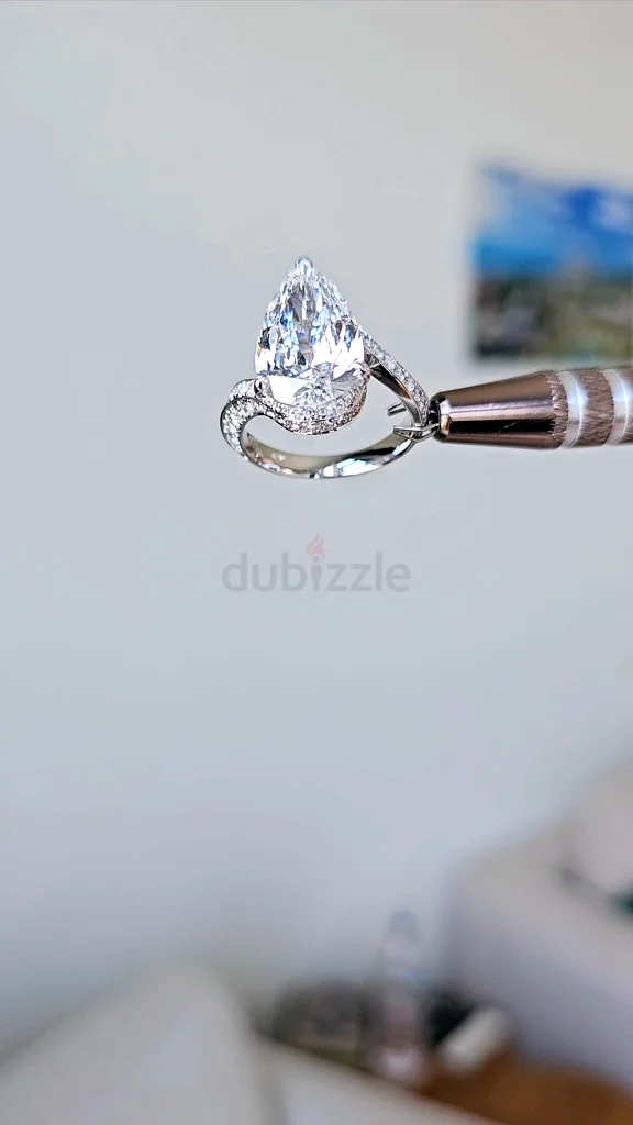 6cts Pear Lab Grown Diamond Ring63265602969729111