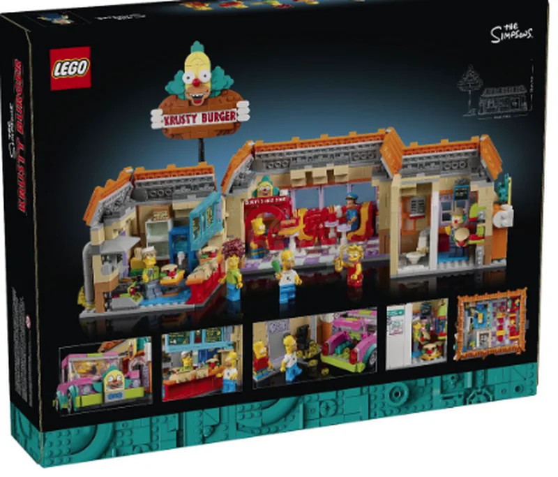 Brand new - Sealed - 10352 - LEGO® The Simpsons™: Krusty Burger - 1635 Pieces628638236192031117
