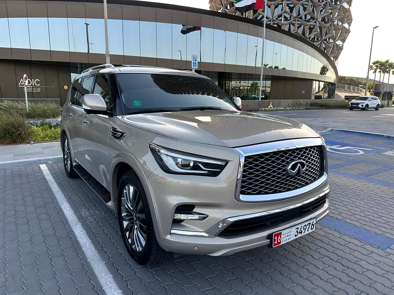 For sale, 2020 Gulf-spec Infiniti QX80, interior saffron color.  
Fully loaded with all options and specifications.  
Immaculately clean.63173844599809111