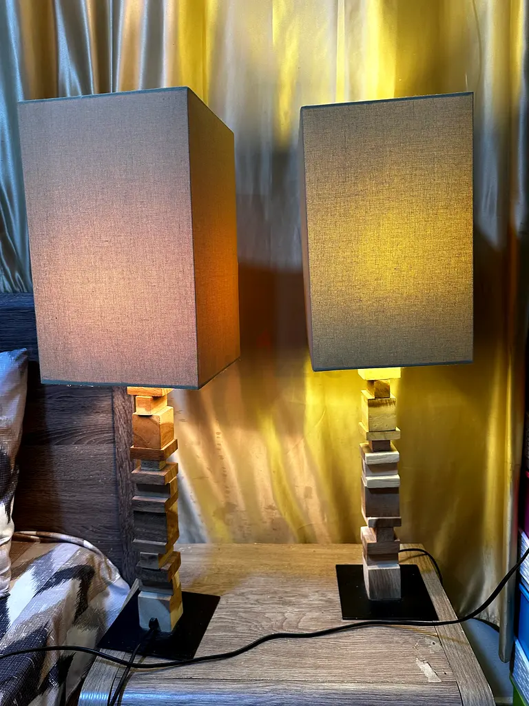 Stylish lamp set