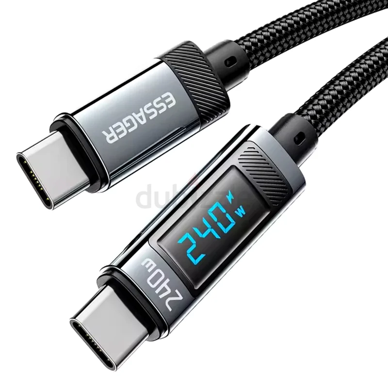 High-Speed 240W USB-C Data Cable with Digital Display63260217146115111
