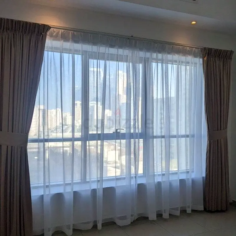 Curtains and bland