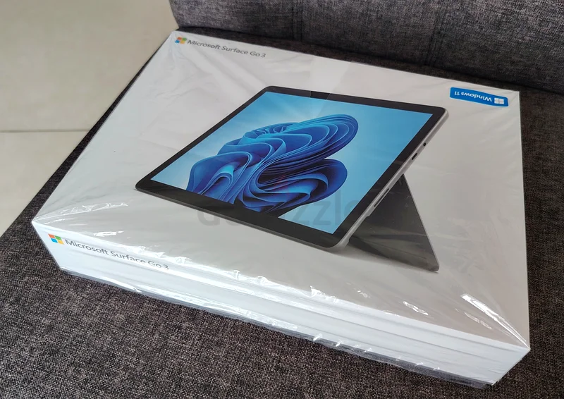 Microsoft Surface Go 3-10.5 Inch 2-in-1 Tablet PC - Platinum - Intel Pentium Gold ,64GB/4GB RAM63256071703425111