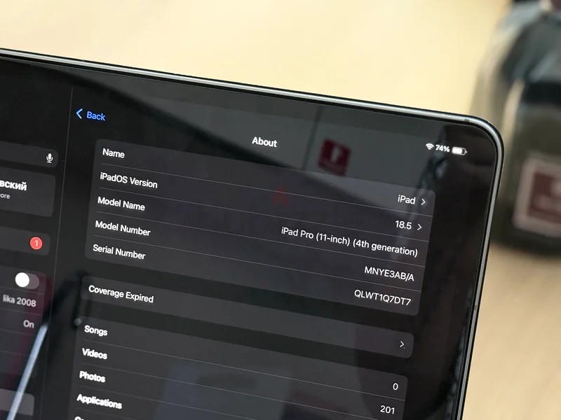 جهاز iPad Pro بشاشة 11 بوصة (الجيل الرابع)، واي فاي+اتصال بيانات62864709984385112