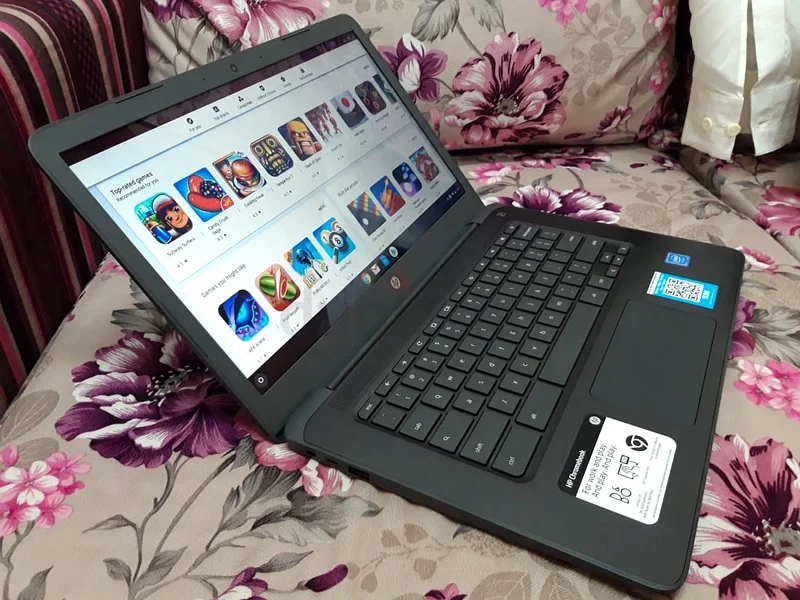HP 14 TouchScreen With HD Display Android Chromebook(14-ca061dx) RAM 4 GB_SSD 32 GB_VERY CLEAN63258147666562114