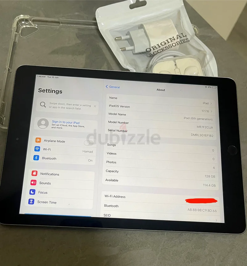 Apple IPad 6th Gen - 128GB63215377976193113