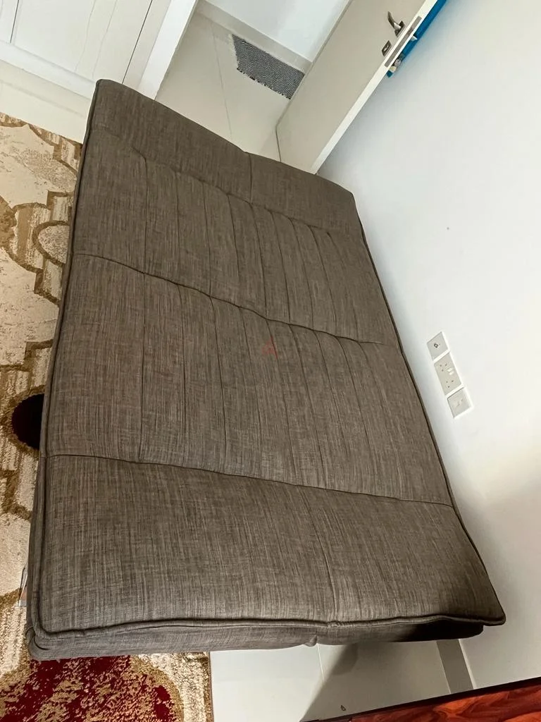 Stylish Grey Futon Sofa for Sale!62867840063875113
