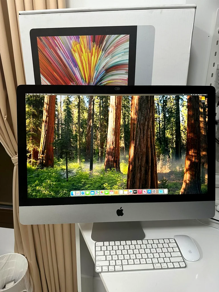iMac A2115 2019 بحجم 27 بوصة بدقة 5K، معالج Core i9/32 جيجابايت/4.5 تيرابايت، كرت شاشة 4 جيجابايت، شبه جديد632656013978891110