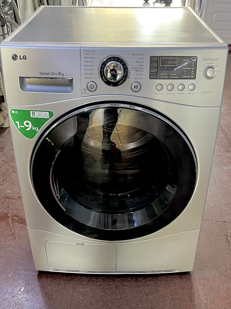 مجفف LG بسعة 9 كجم مستقل ذو تحميل أمامي62932696199425111