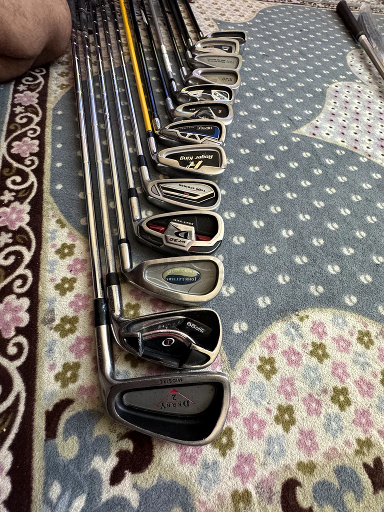 Assorted 7irons63246242744961110