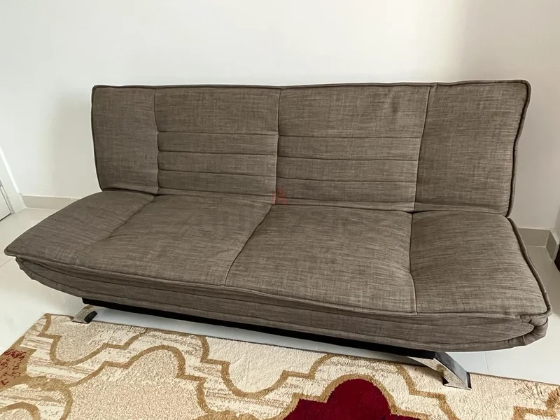 Stylish Grey Futon Sofa for Sale!62867840063875111