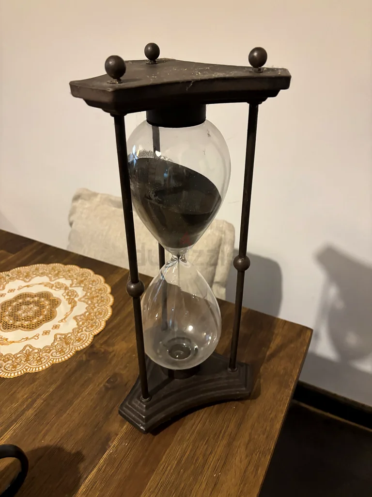 Vintage Glass Hourglass Timer - A Classic Piece of Decor!629306434864671111