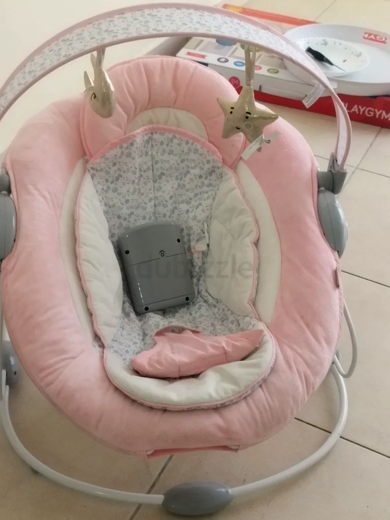 Gentle Rocking Baby Bouncer - Pink Delight!63197139500673111