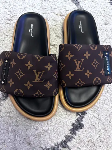 Luxury LV Slide Sandals - Step into Elegance!