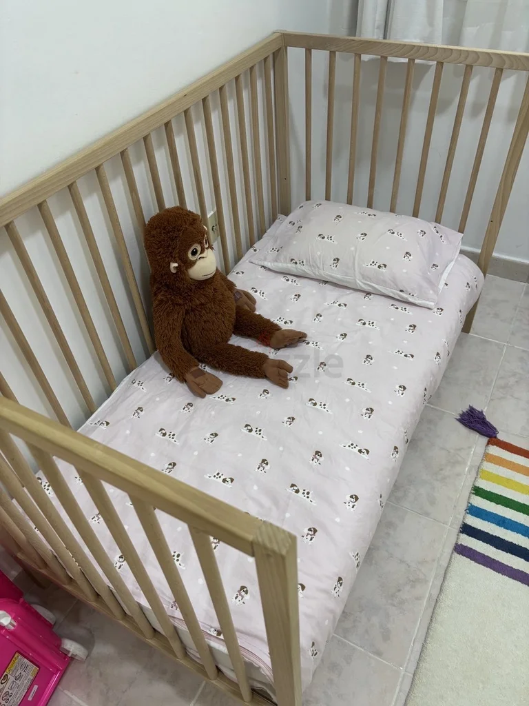 للبيع: عدد 2 سرير أطفال من إيكيا - بحالة ممتازة For Sale: 2 IKEA Baby Beds – Excellent Condition62931682666881112