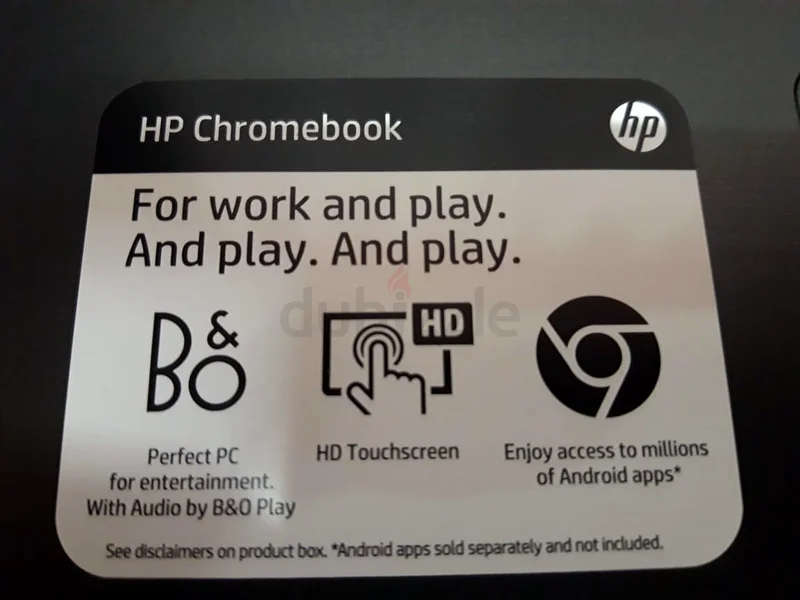 HP 14 TouchScreen With HD Display Android Chromebook(14-ca061dx) RAM 4 GB_SSD 32 GB_VERY CLEAN63258147666562112