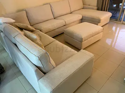 Looks As good as new ikea kivik Ushape sofa beige