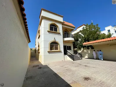 Villa For Rent In Rawdah 2, Spacious Courtyard Inside The Villa, Council, 2 Halls, 5 Master Bedroom