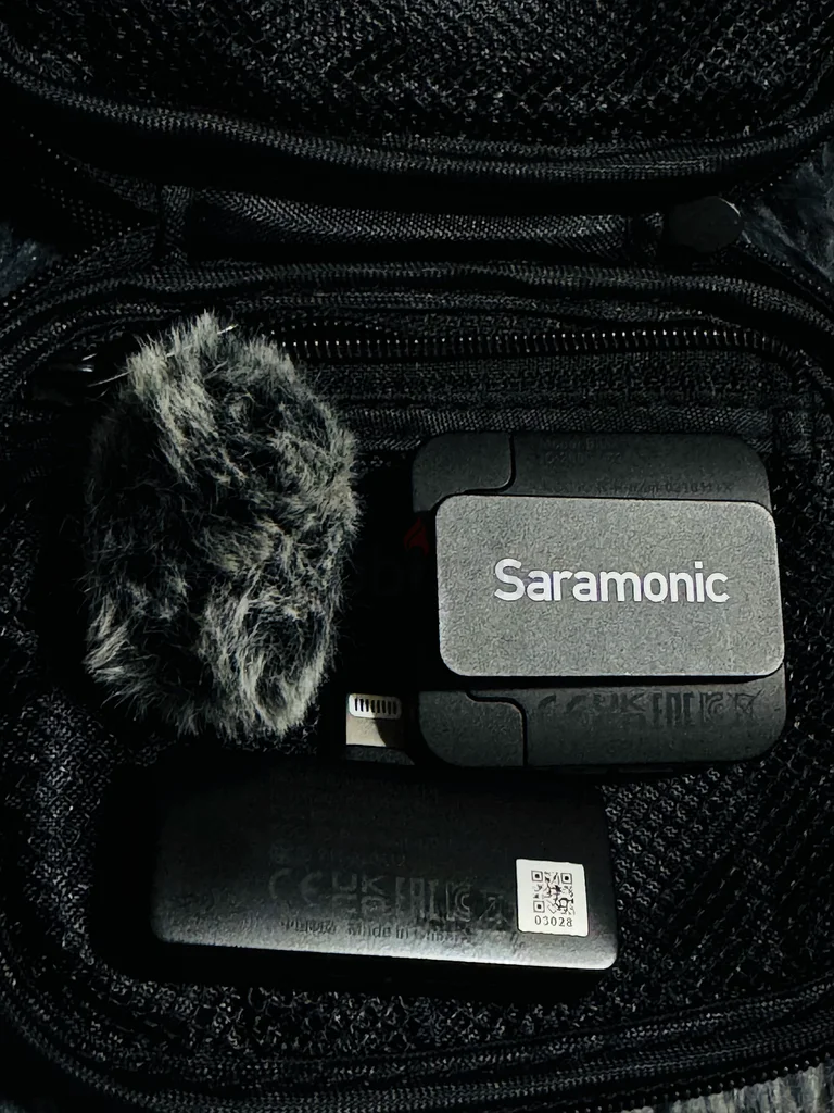 Professional Saramonic Microphone Set with Carrying Case63265098856833113