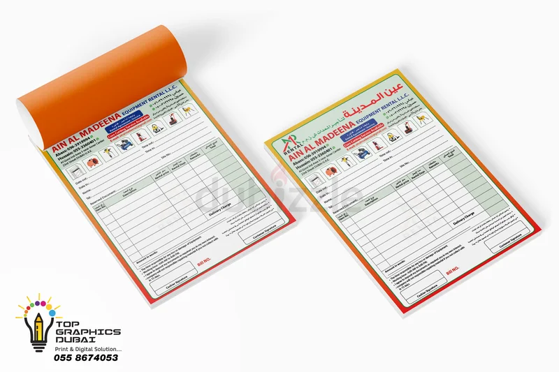 Business Card Bill book Design and print 25062931688265603112