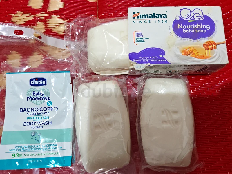 Essential Baby Care Bundle - Soap, Body Wash  Nourishing Soap63206394549634115