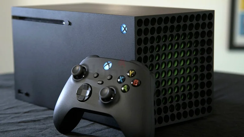 جهاز Xbox Series X - وحدة ألعاب من الجيل التالي - سعة 1 تيرابايت من وحدة التخزين SSD، ألعاب بدقة 4K، معدل 120 إطارًا في الثانية، متوافق مع الأجيال السابقة63264072615170111