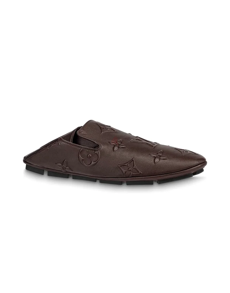 Luxurious Louis Vuitton  Driver Open Back Moccasin (Slip on)63265101694338113