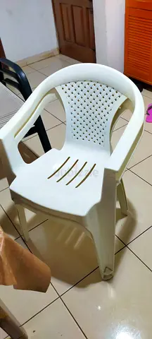 Sturdy White Plastic Chair -Urgent sale