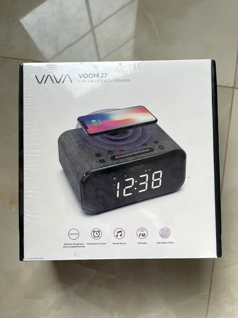 مكبر صوت بلوتوث Viva Voom Z7 - منبه – إضافة أنيقة لمنزلك!63266527718146114