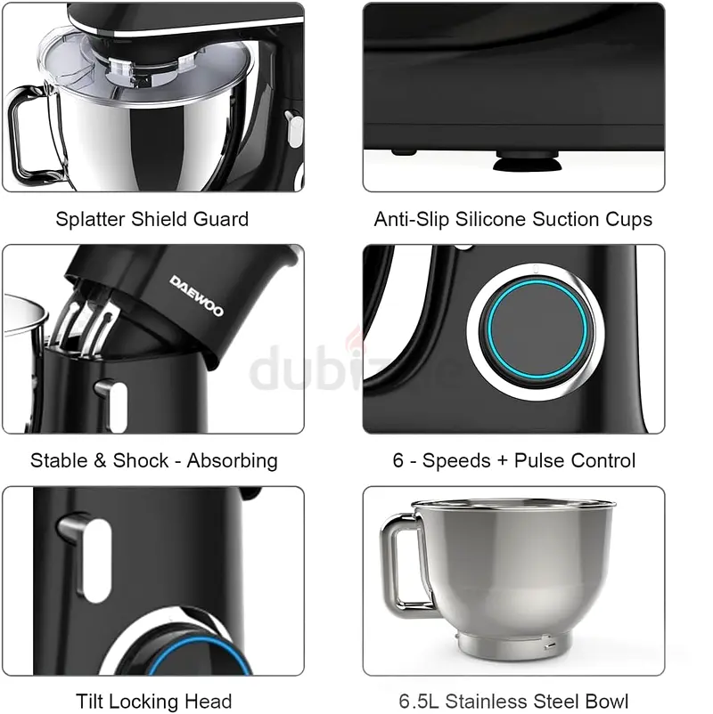 Daewoo Stand Mixer – Kitchen Mixer for Baking63248748739331116