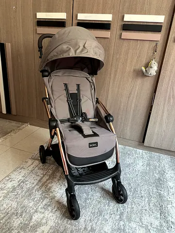 Leclerc influncer cabin approval stroller