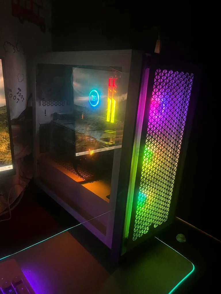 RGB Gaming Desktop PC with full setup63265097101059112