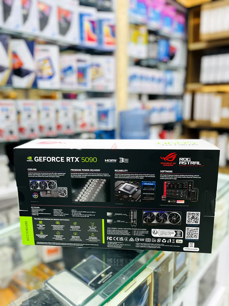 Unleash Gaming Potential - ROG Astral GeForce RTX 5090 Graphics Card!63265601160577112