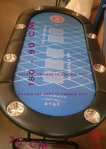 Luxurious Poker Table for Ultimate Game Night!