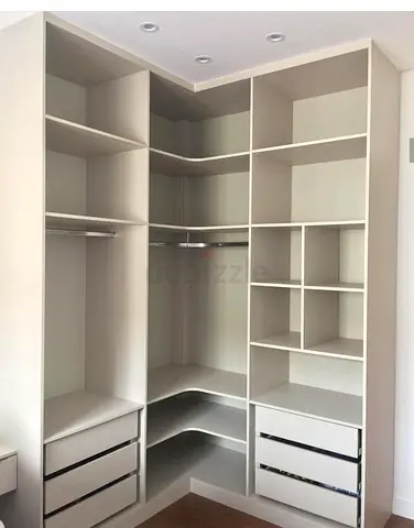 Stylish Corner Wardrobe with Ample Storage Space