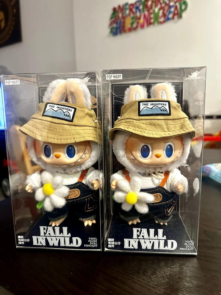 LABUBU Fall in Wild Series Vynil Plush Pendant628668372940821119