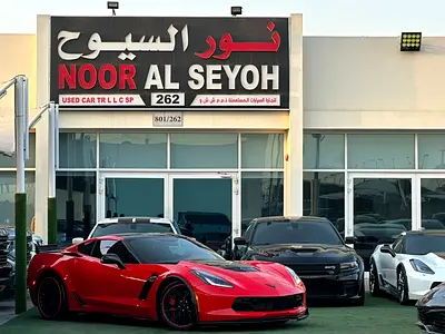 CHEVROLET CORVETTE C7 ZO6 GCC 2019 FULL OPTION ORIGINAL PAINT PERFECT CONDITION FULL SERVICE HISTORY