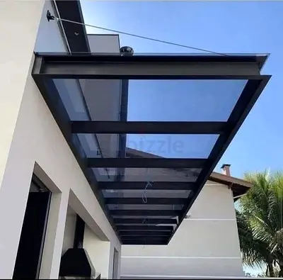 Modern Glass Canopy for Your Home