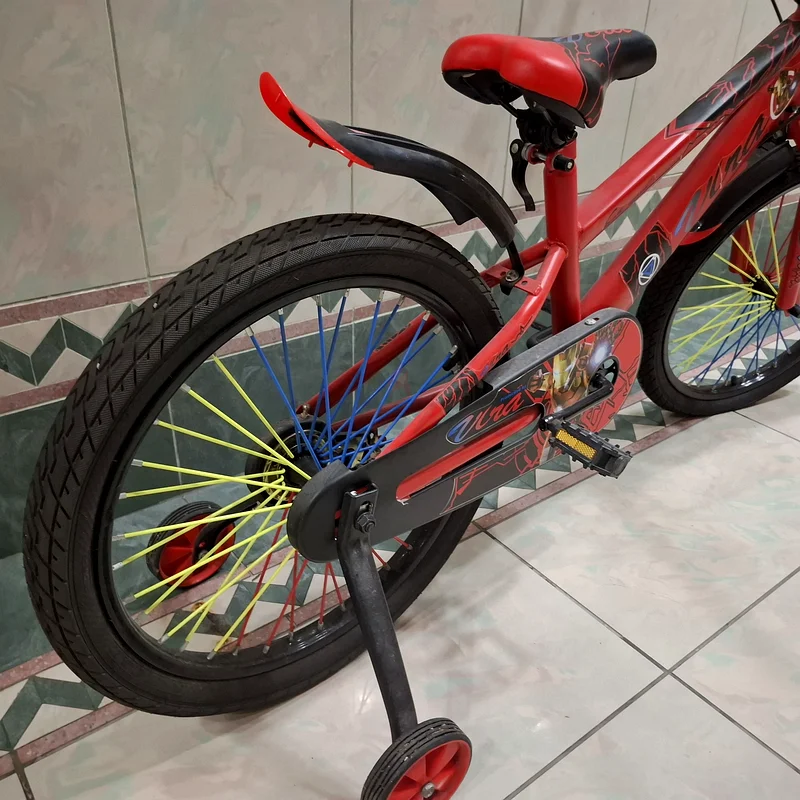 Vibrant Red Kids Bicycle with Basket62931672342274114