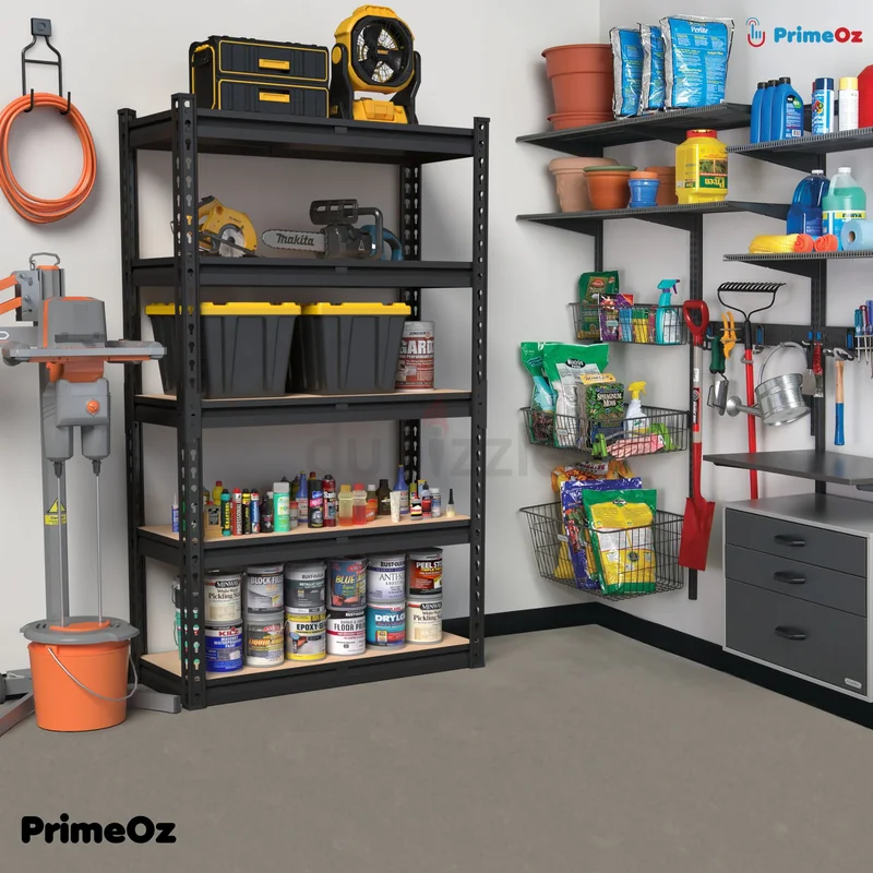 Heavy Duty Steel Shelf 5 Tier 183*90*40cm-175kg/layer bearing capacity62932692274817114