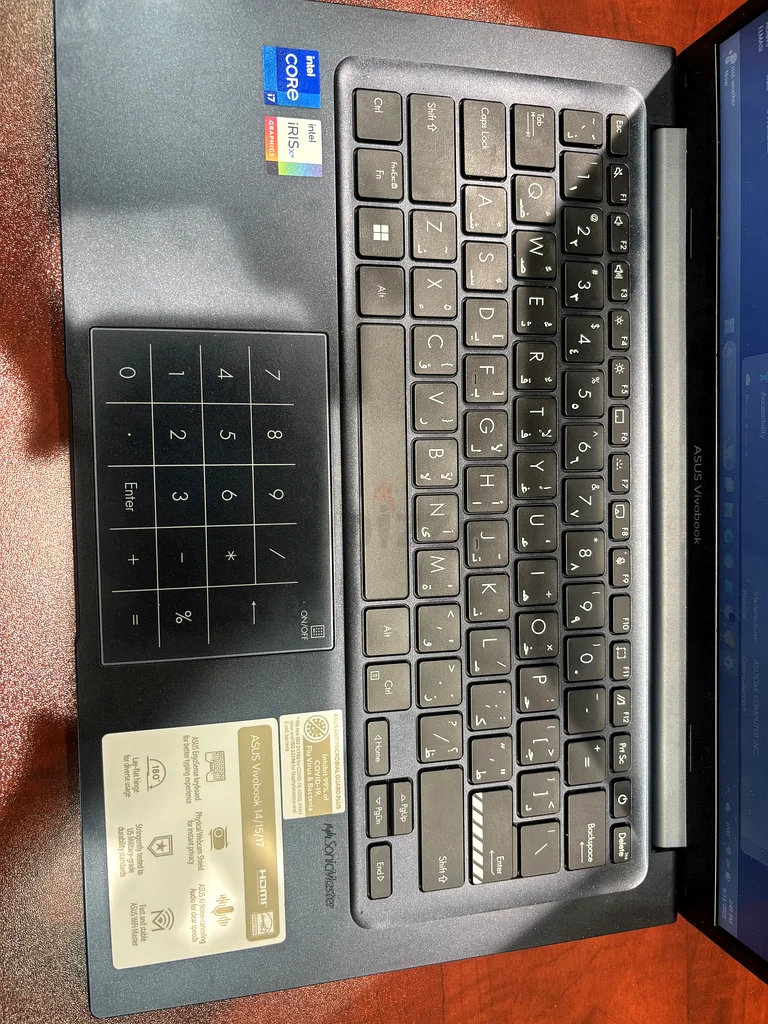 Asus Vivobook 14 بوصة | i7 | 16 جيجابايت رام | 512 جيجابايت SSD - للبيع!63265601153283112