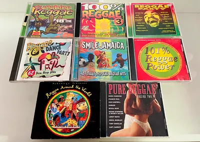 8 Reggae Music CD’s