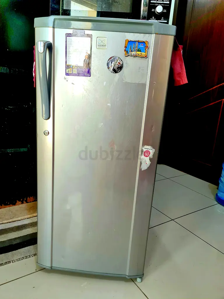 Sleek Silver Refrigerator - Perfect for All Your Chilling Needs! in perfect condition
