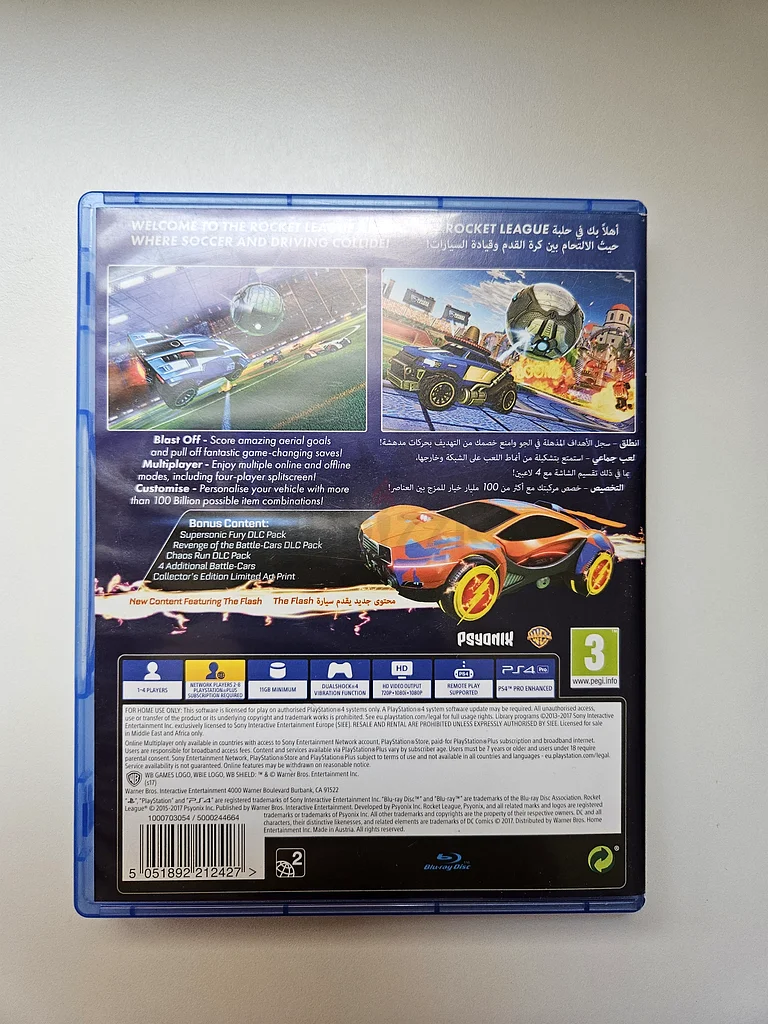 Rocket League Ps4 game62934690693121111
