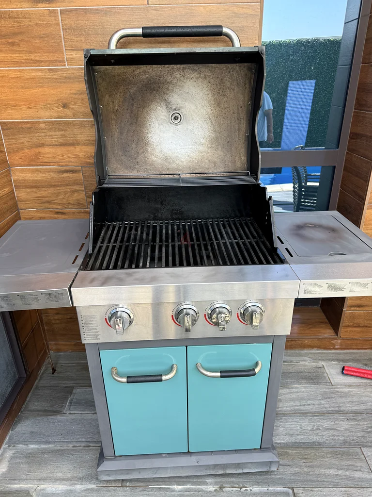 Stylish Outdoor Jamie Oliver Kitchen Grill with Storage63265100356482111