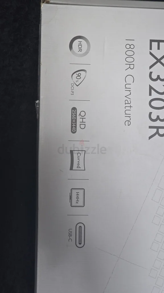 شاشة منحنية بدقة 4K حجم 32 بوصة - EX3203R629336939548171114