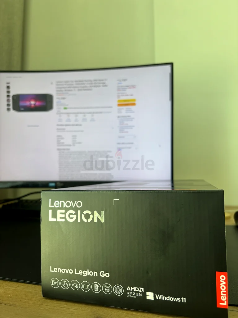 علبة مغلقة غير مفتوحة — Lenovo Legion Go – معالج AMD Ryzen Z1 Extreme، 16 غيغابايت ذاكرة وصول عشوائي، 512 غيغابايت SSD62934690643714112