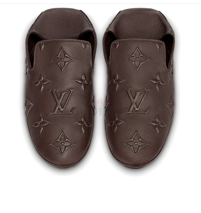 Luxurious Louis Vuitton  Driver Open Back Moccasin (Slip on)63265101694338111