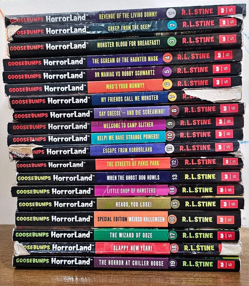 Goosebumps Horrorland complete set (1-19) for sale62932698042881111