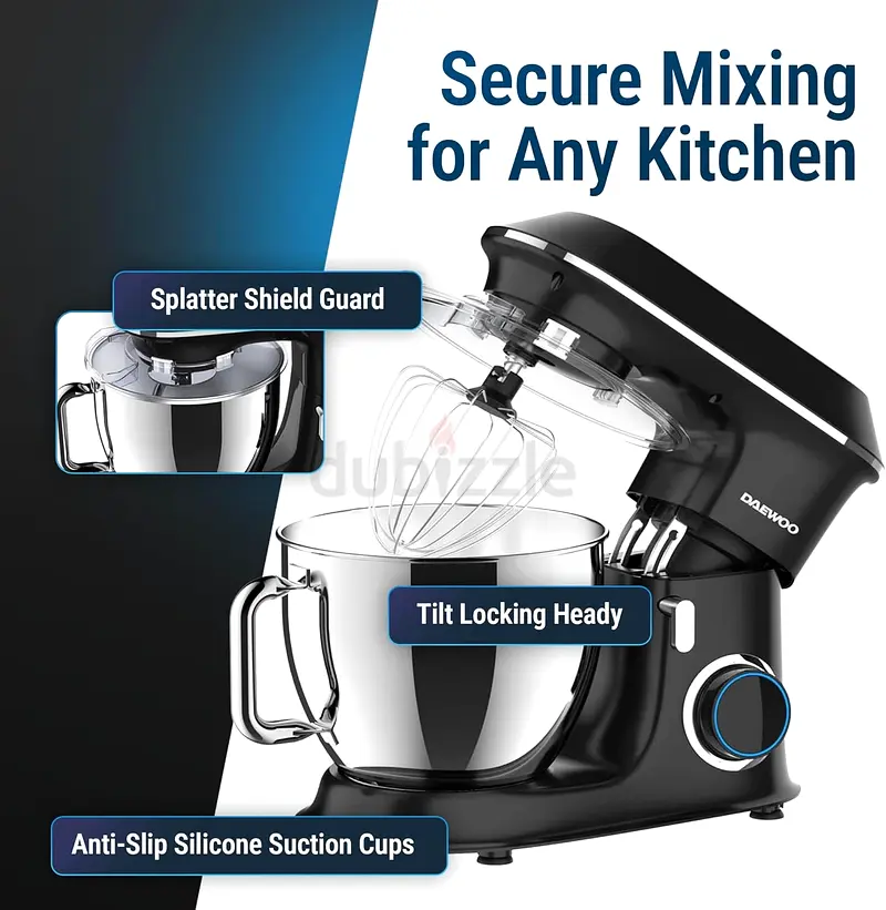 Daewoo Stand Mixer – Kitchen Mixer for Baking